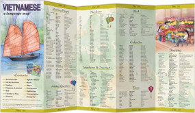 VIETNAMESE a language map by Kristine K. Kershul, 9780944502785