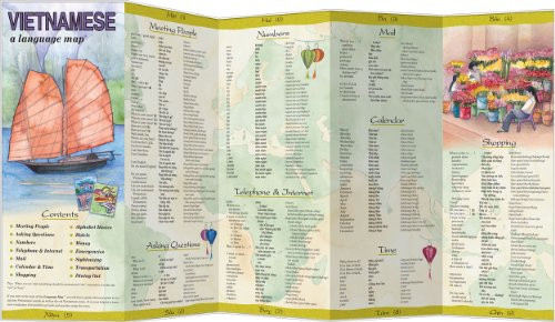 VIETNAMESE a language map by Kristine K. Kershul, 9780944502785
