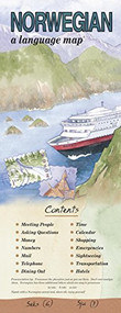 NORWEGIAN a language map by Kristine K. Kershul, 9780944502129