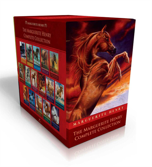 The Marguerite Henry Complete Collection (Benjamin West and His Cat Grimalkin; Black Gold; Born to Trot; Brighty; Brown Sunshine; Cinnabar; Gaudenzia; Justin Morgan; King of the Wind; Misty of Chincoteague; Misty's Twilight; Mustang; Sea Star; Stor.. by Marguerite Henry, 9781481422994
