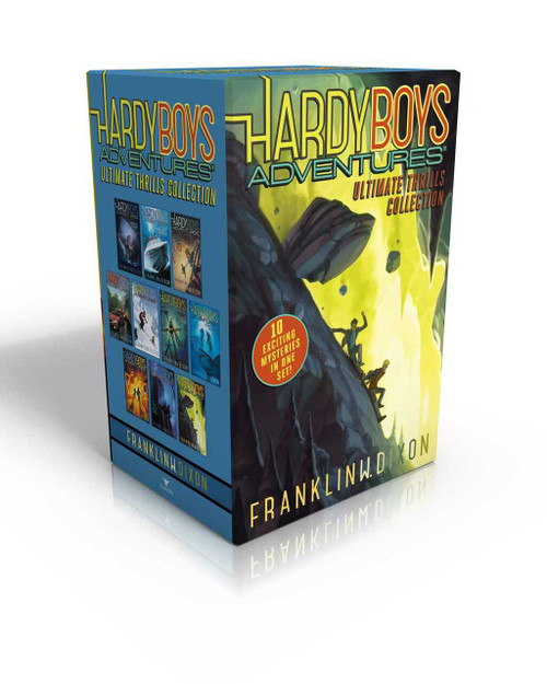 Hardy Boys Adventures Ultimate Thrills Collection (Secret of the Red Arrow; Mystery of the Phantom Heist; The Vanishing Game; Into Thin Air; Peril at Granite Peak; The Battle of Bayport; Shadows at Predator Reef; Deception on the Set; The Curse of .. by Franklin W. Dixon, 9781481469265