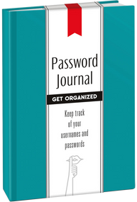 Password Journal (Caribbean Blue) by Dover, 9780486825588