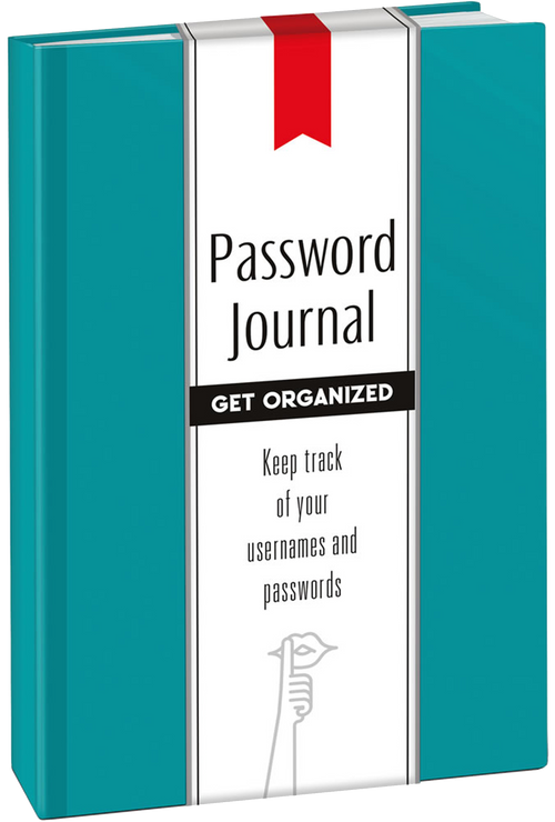 Password Journal (Caribbean Blue) by Dover, 9780486825588