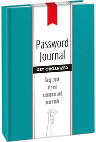 Password Journal (Caribbean Blue) by Dover, 9780486825588