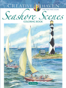 Creative Haven Seashore Scenes Coloring Book by Dot Barlowe, 9780486818009