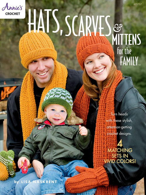 Hats, Scarves & Mittens for the Family by Lisa Naskrent, 9781590129722