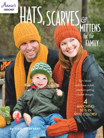 Hats, Scarves & Mittens for the Family by Lisa Naskrent, 9781590129722