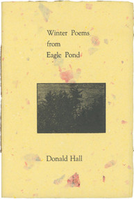 Winter Poems from Eagle Pond by Donald Hall, Barry Moser, 9780930324414