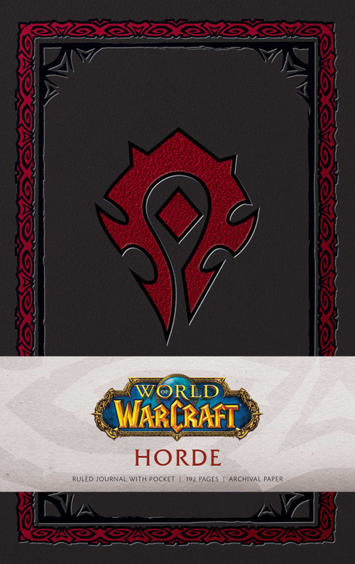 World of Warcraft: Horde Hardcover Ruled Journal by Insight Editions, 9781683833260