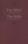ESV German/English Parallel Bible (Luther/ESV, Dark Red), 9781433553486
