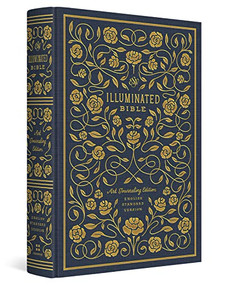 ESV Illuminated™ Bible, Art Journaling Edition (Cloth over Board, Navy) by Dana Tanamachi, 9781433558313
