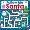 Maze Book: Follow Me Santa by Roger Priddy, 9780312527426