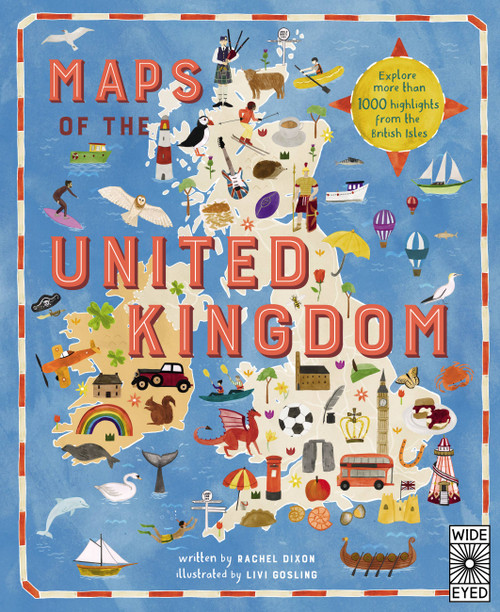 Maps of the United Kingdom by Rachel Dixon, Ms. Livi Gosling, 9781786030252