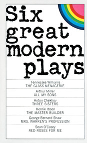 Six Great Modern Plays by Anton Chekhov, Tennessee Williams, Arthur Miller, Henrik Ibsen, George Bernard Shaw, 9780440379843