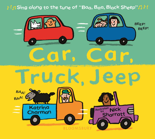 Car, Car, Truck, Jeep by Katrina Charman, Nick Sharratt, 9781681198958