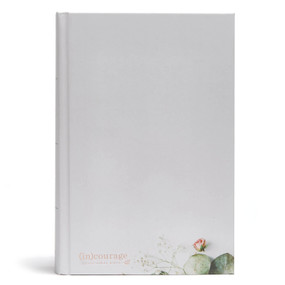 CSB (in)courage Devotional Bible, Gray Hardcover by (in)courage, CSB Bibles by Holman, Denise J. Hughes, 9781462785032