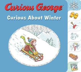 Curious George Curious About Winter (A Winter and Holiday Book for Kids) by H. A. Rey, 9781328917874