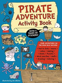 Pirate Adventure Activity Book by Jen Alliston, 9781787080089