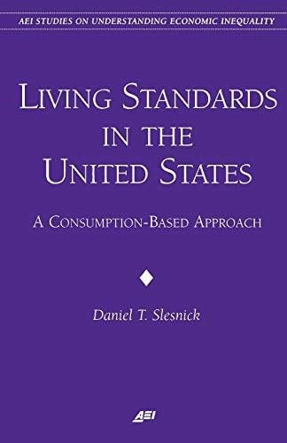 Living Standards in the United States (A consumption-based Approach) by Daniel T. Slesnick, 9780844771427