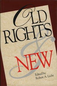 Old and New Rights by Robert A. Licht, 9780844737751