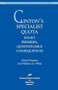 Clinton's Specialist Quota: (Shaky Premises, Questionable Consequences) by David Dranove, William D. White, William D. White, 9780844770246