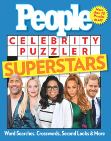 People Celebrity Puzzler Superstars (Word Searches, Crosswords, Second Looks, and More) by The Editors of PEOPLE, 9781547820023