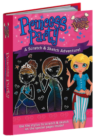 Princess Party A Scratch & Sketch Adventure! by Imagine That Publishing Ltd, 9780486829043