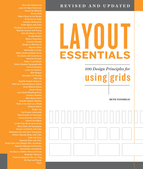 Layout Essentials Revised and Updated (100 Design Principles for Using Grids) by Beth Tondreau, 9781631596315