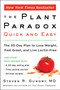 The Plant Paradox Quick and Easy (The 30-Day Plan to Lose Weight, Feel Great, and Live Lectin-Free) by MD Gundry, Steven R., 9780062911995