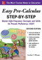 Easy Pre-Calculus Step-by-Step, Second Edition by Carolyn Wheater, 9781260135114