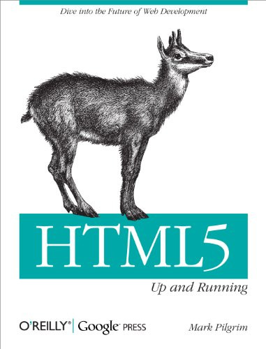 HTML5: Up and Running (Dive into the Future of Web Development) by Mark Pilgrim, 9780596806026