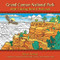 Grand Canyon National Park Adult Coloring Book and Postcards, 9781560377214