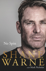 No Spin by Shane Warne, 9780143788195