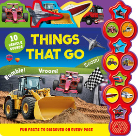 Things That Go (Interactive Children's Sound Book with 10 Buttons) - 9781789053968 by Igloo Books, 9781789053968