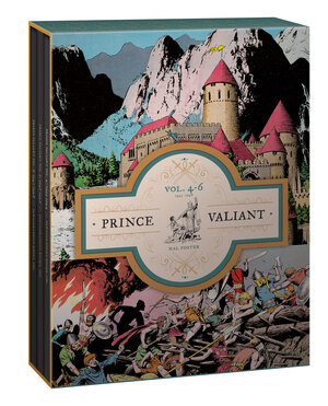 Prince Valiant Vols. 4-6 (Gift Box Set) by Hal Foster, 9781683961451
