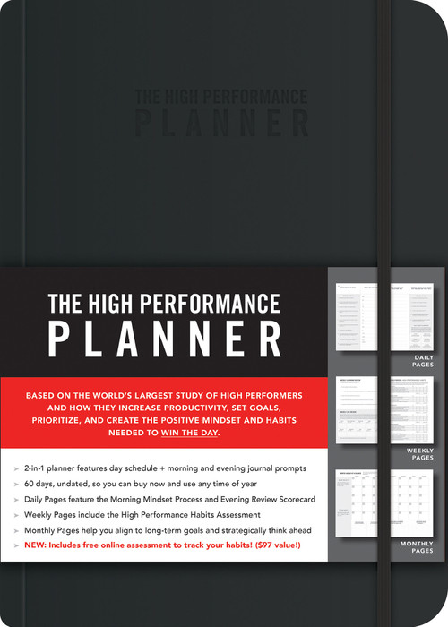 The High Performance Planner by Brendon Burchard, 9781401957230