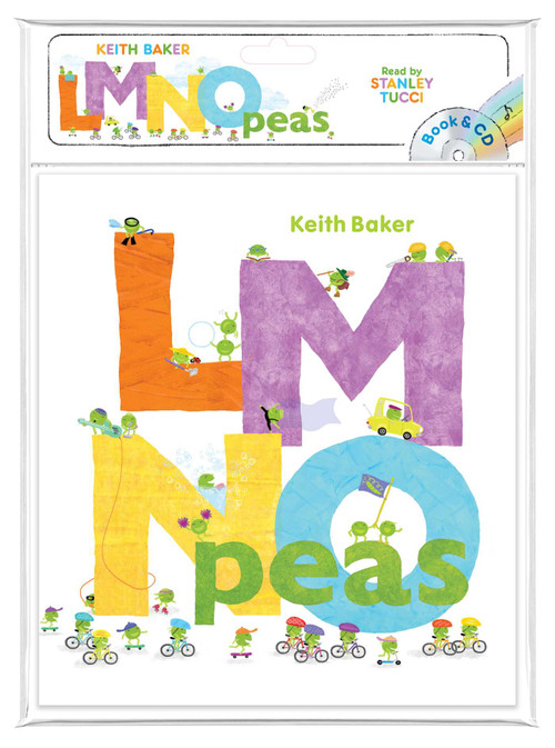 LMNO Peas (Book and CD) by Keith Baker, Keith Baker, Stanley Tucci, 9781534418448