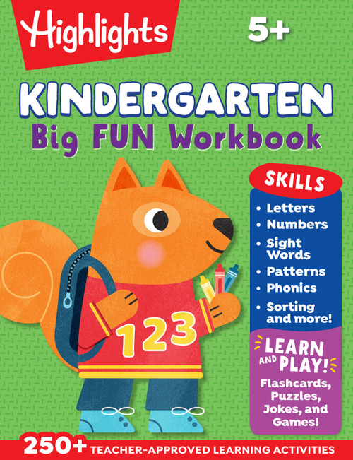 Kindergarten Big Fun Workbook by Highlights Learning, 9781629797632