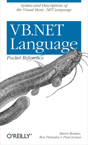 VB.NET Language Pocket Reference (Syntax and Descriptions of the Visual Basic .NET Language) by Steven Roman, PhD, Ron Petrusha, Paul Lomax, 9780596004286
