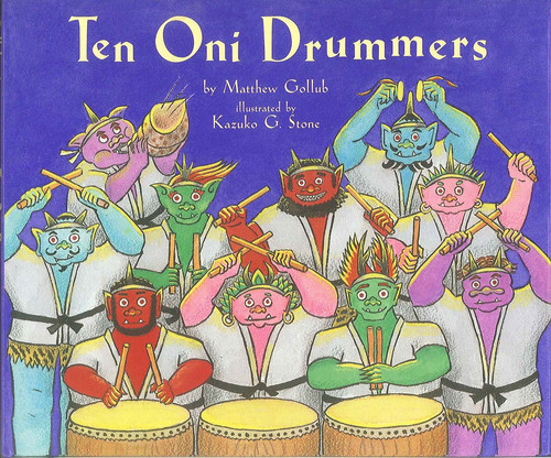 Ten Oni Drummers by Matthew Gollub, Kazuko Stone, 9781889910512
