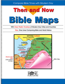 Then and Now Bible Maps (Compare Bible Times with Modern Day) by RW Research, 9780965508209