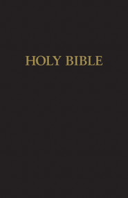 KJV Large Print Pew Bible (Hardcover, Black) by Hendrickson Publishers, 9781598562934