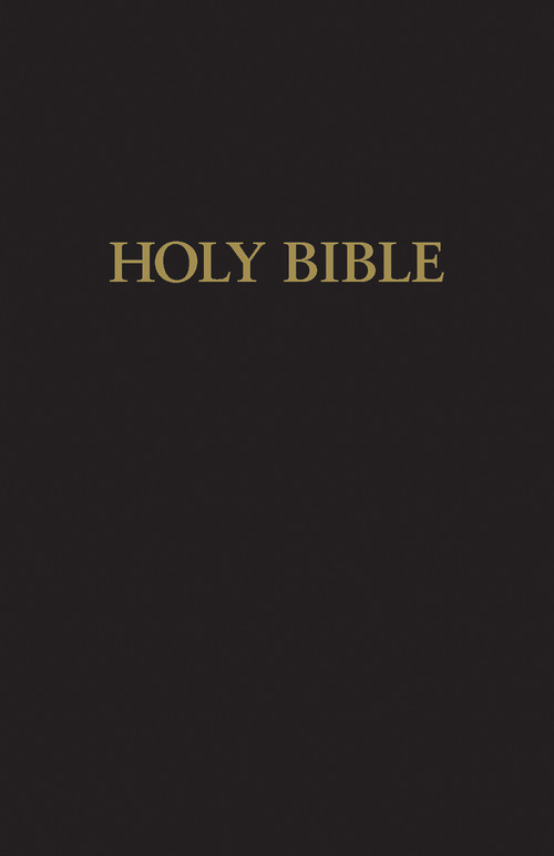 KJV Large Print Pew Bible (Hardcover, Black) by Hendrickson Publishers, 9781598562934