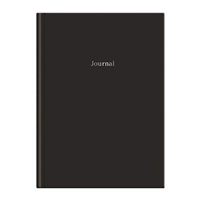 Black Hc Journal 6 X 8.5 by Galison, 9780735357358
