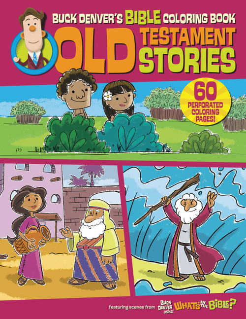 Buck Denver's Bible Coloring Book (Old Testament Stories) by Jelly Telly Press, 9781546009948