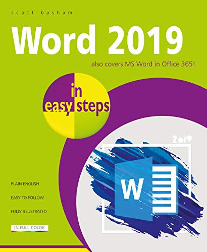 Word 2019 in easy steps by Scott Basham, 9781840788228