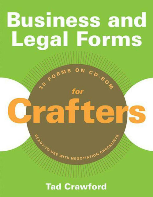 Business and Legal Forms for Crafters by Tad Crawford, 9781581159158