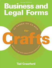 Business and Legal Forms for Crafts by Tad Crawford, 9781581154139