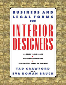 Business and Legal Forms for Interior Designers by Eva Doman Bruck, Tad Crawford, 9781581150971