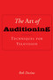 The Art of Auditioning (Techniques for Television) by Rob Decina, 9781581153538